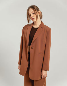 Camel Blazer Jacket