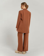 Load image into Gallery viewer, Camel Blazer Jacket
